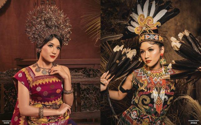 8 Potret Erina Gudono Kenakan Ragam Busana Adat Nusantara