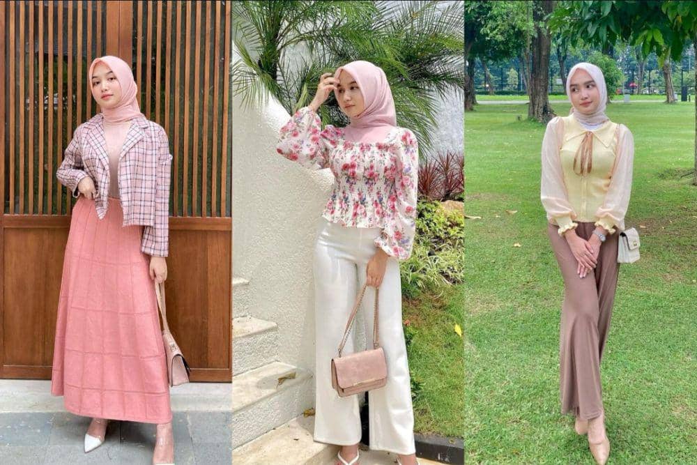 9 OOTD Korean Style ala Amira Thallya, Modis Banget!