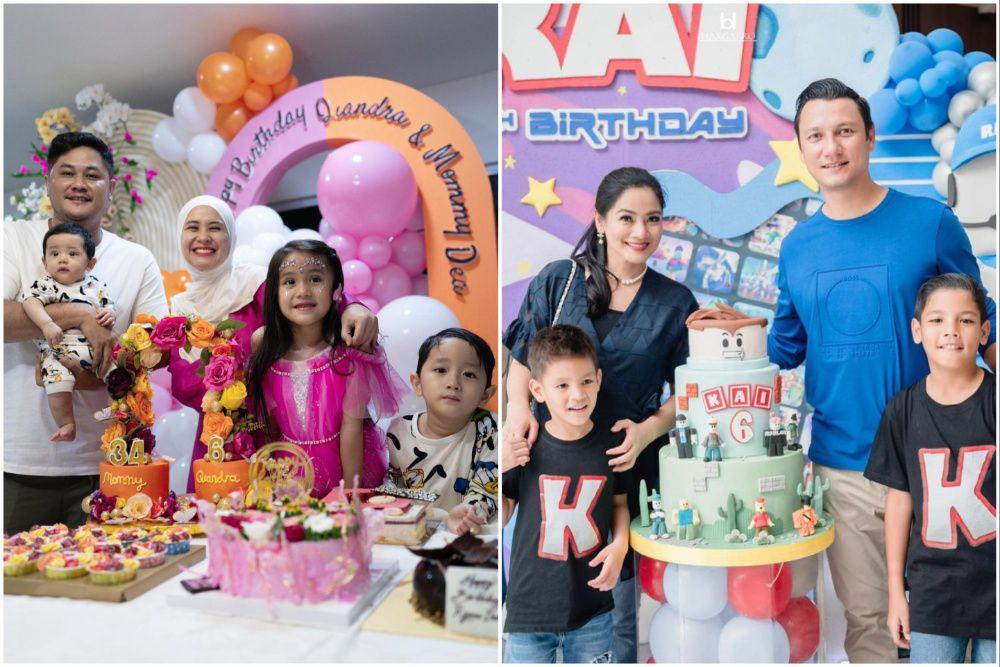 12 Potret Pesta Ulang Tahun Anak Artis Desember 2023, Meriah!