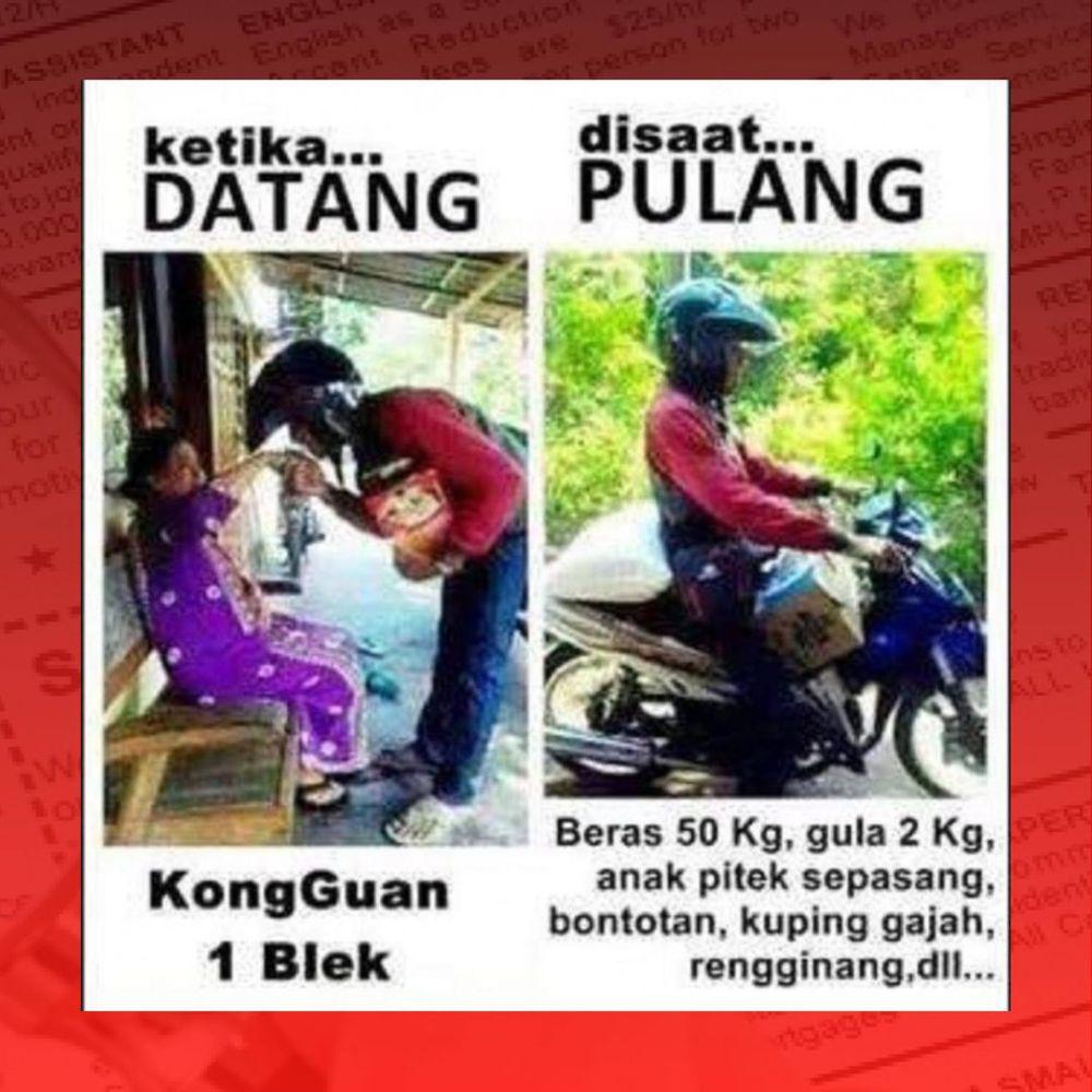 Meme anak rantau (instagram.com/careersupport.id)