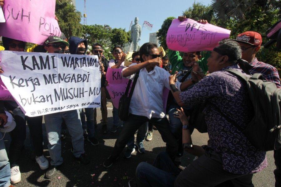 Polda Sulsel Mandek, Kasus Kekerasan Jurnalis Dikirim ke Mabes Polri