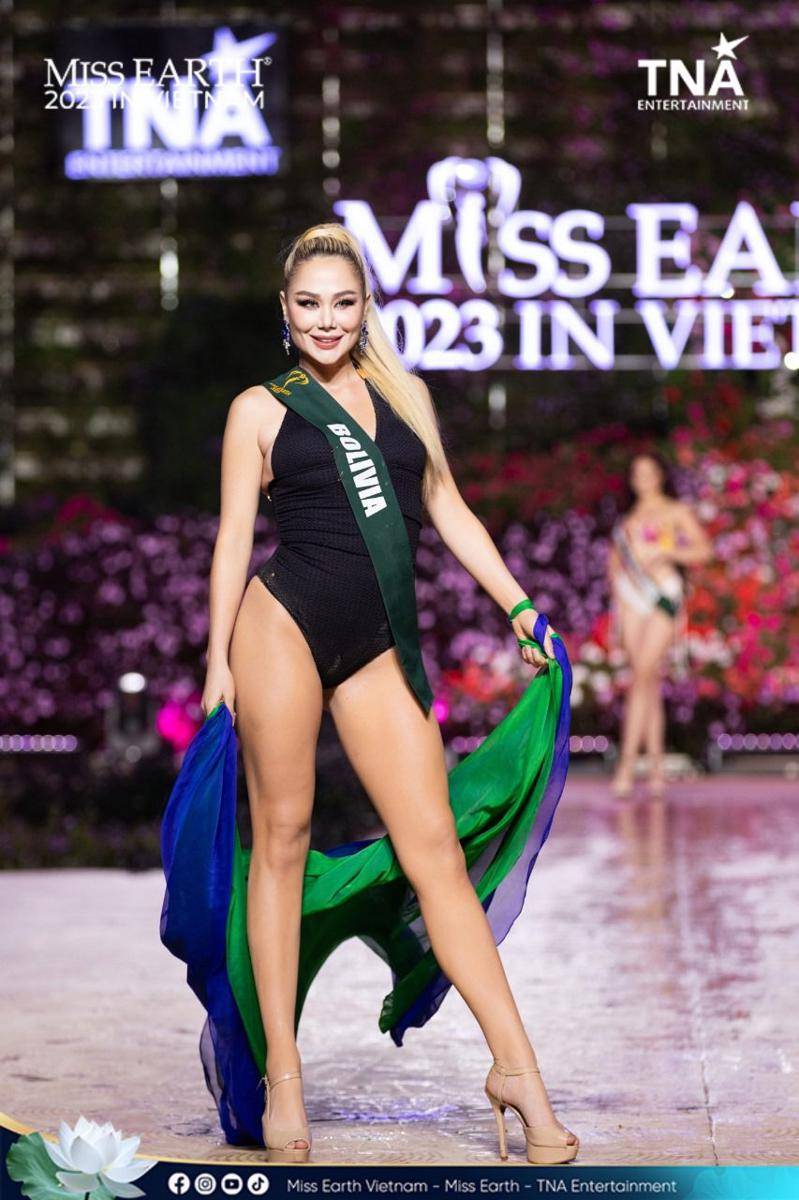 Potret Wakil Amerika Latin di Preliminary Swimsuit Miss Earth 2023 (Facebook.com/Miss Earth)