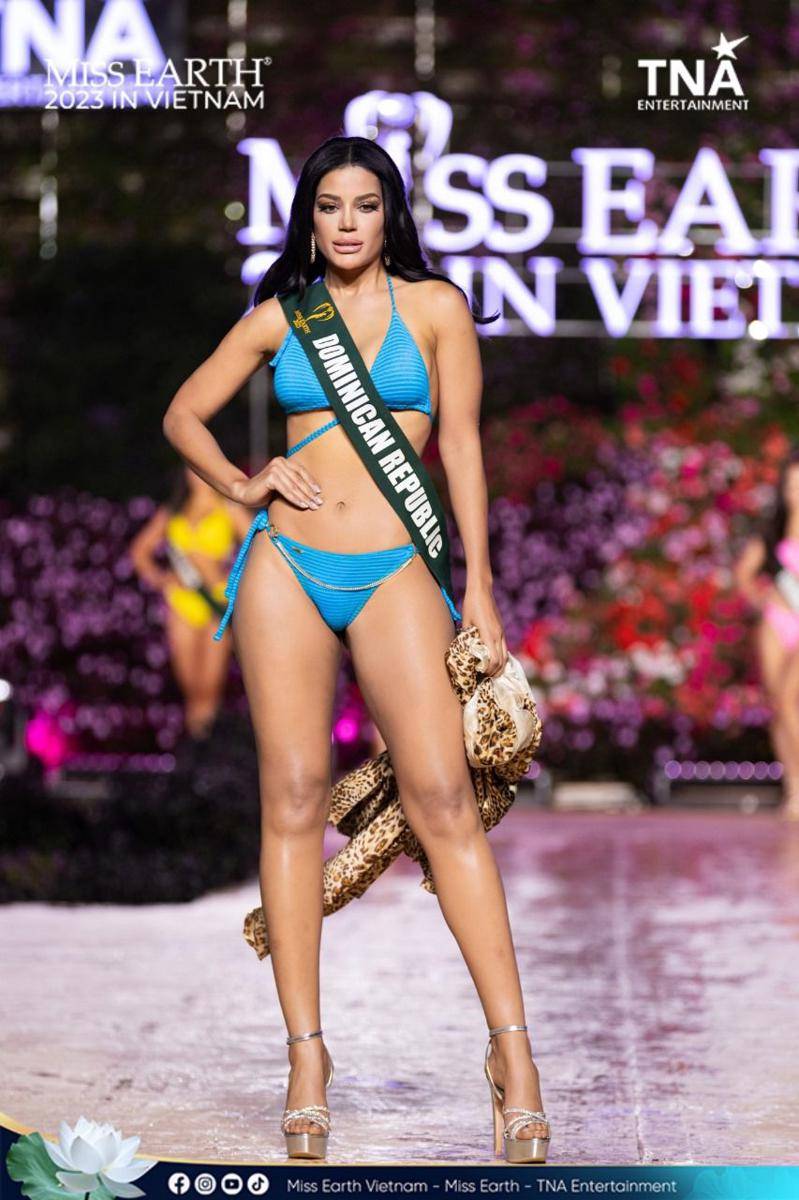 Potret Wakil Amerika Latin di Sesi Swimsuit Preliminary Miss Earth 2023 (Facebook.com/Miss Earth)