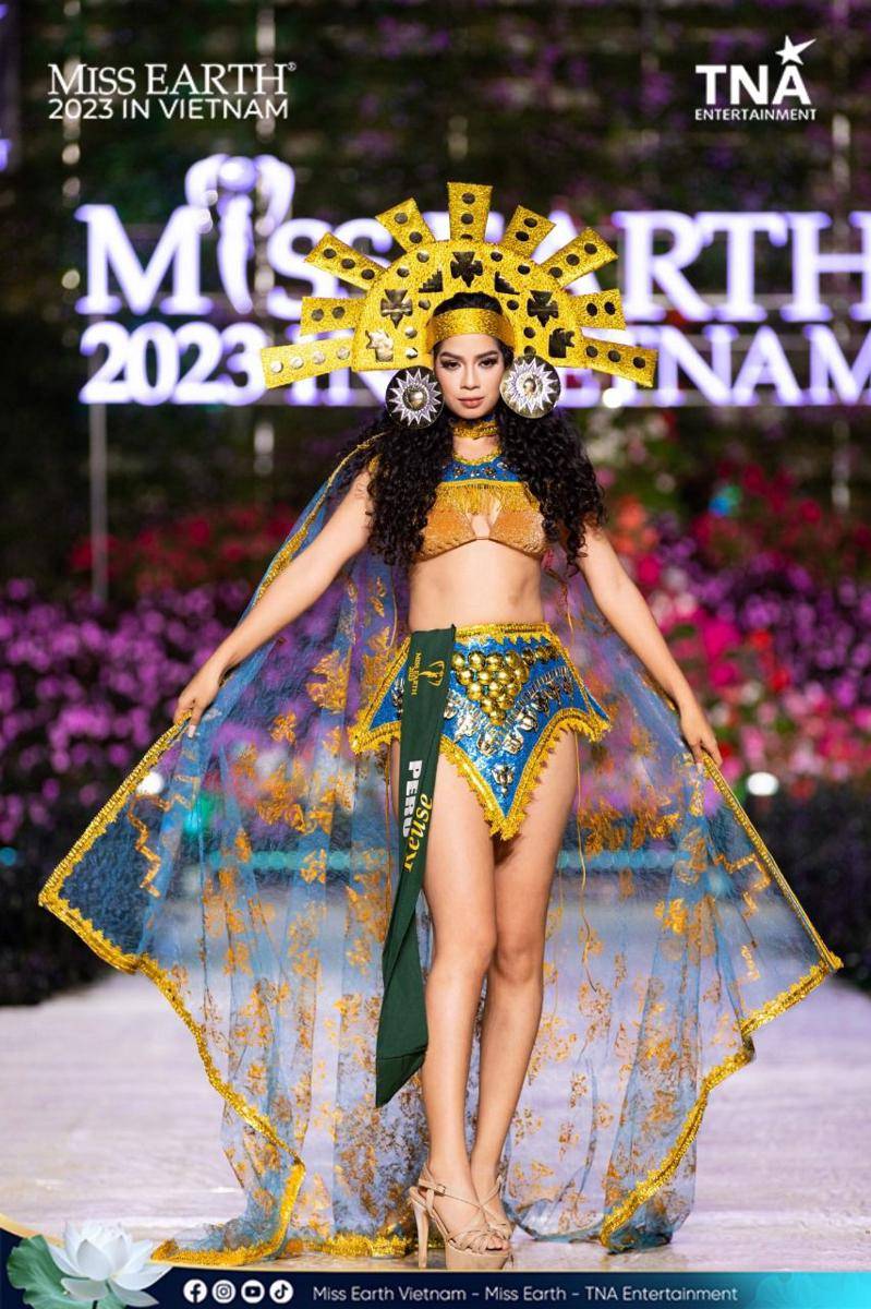 Potret Kostum Nasional Wakil dari Amerika Latin di Miss Earth 2023 (Facebook.com/Miss Earth)