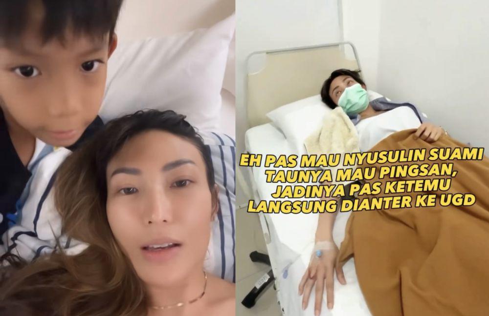 7 Potret Kondisi Terkini Ayu Dewi Usai Dilarikan ke UGD