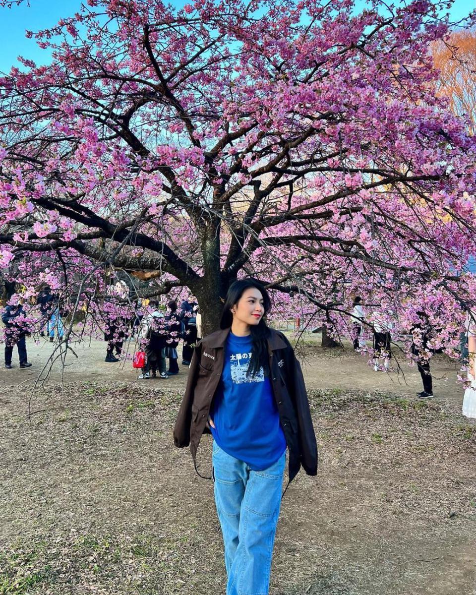 ide padu padan t-shirt ala Gracia JKT48 (instagram.com/jkt48gracia)