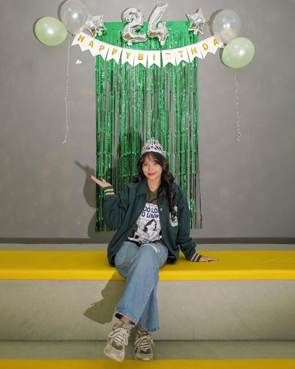 ide padu padan t-shirt ala Gracia JKT48 (instagram.com/jkt48gracia)