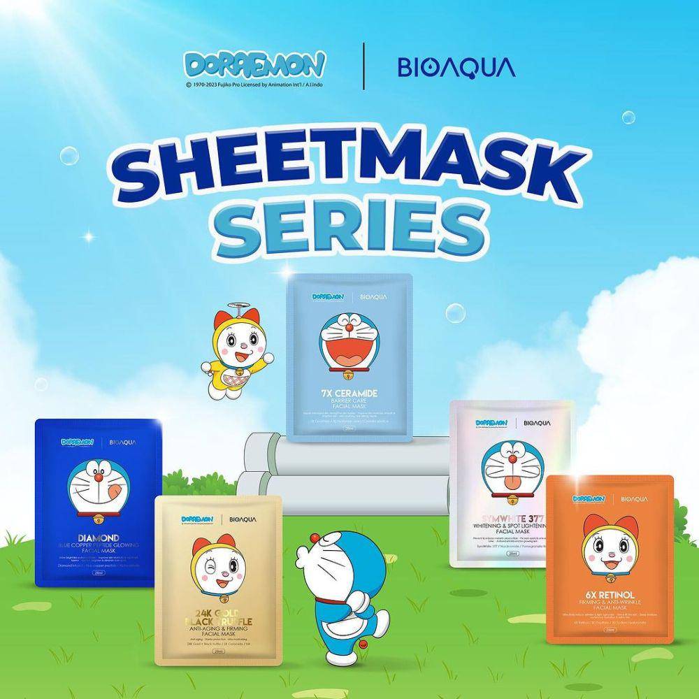 Bioaqua X Doreamen Sheet Mask. (instagram.com/bioaquabeautyofficial)