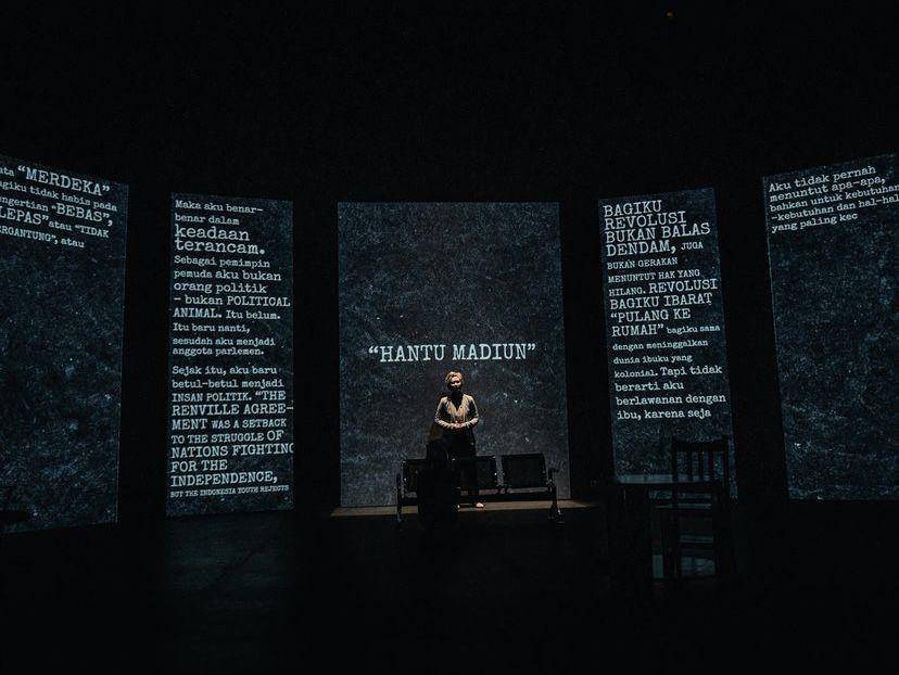 Marsha Timothy tampil di pertunjukan teater monolog (instagram.com/marshatimothy)