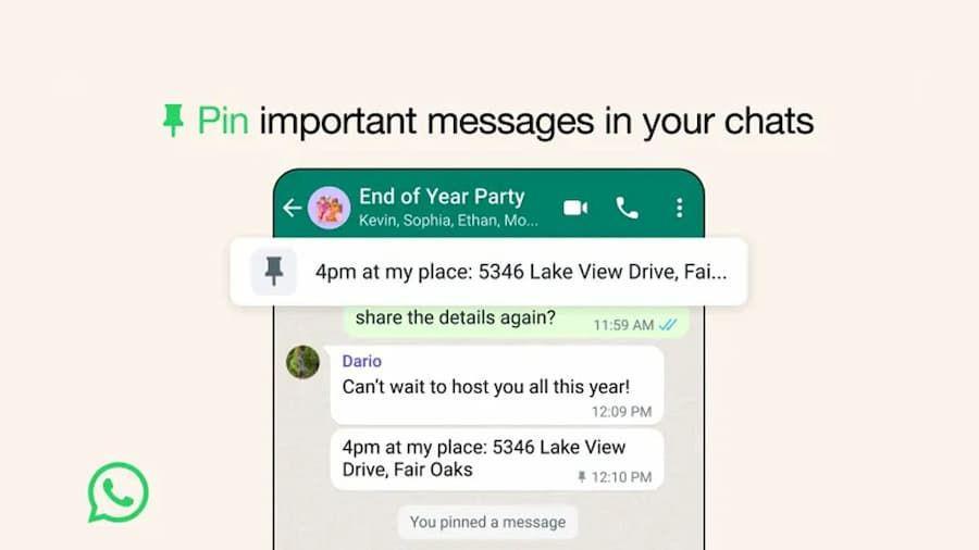 Cara Menyematkan Pesan di WhatsApp, Bisa untuk Chat Pribadi