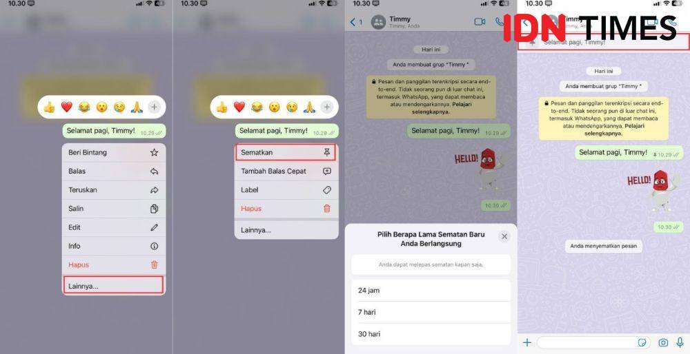 ilustrasi pin chat di WhatsApp (IDN Times/Laili)