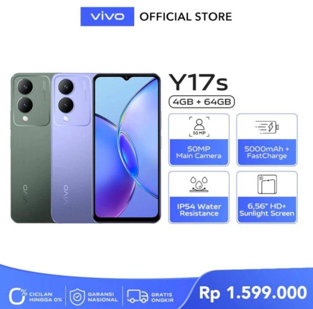 vivo Y17s (tokopedia.com/vivo Indonesia)