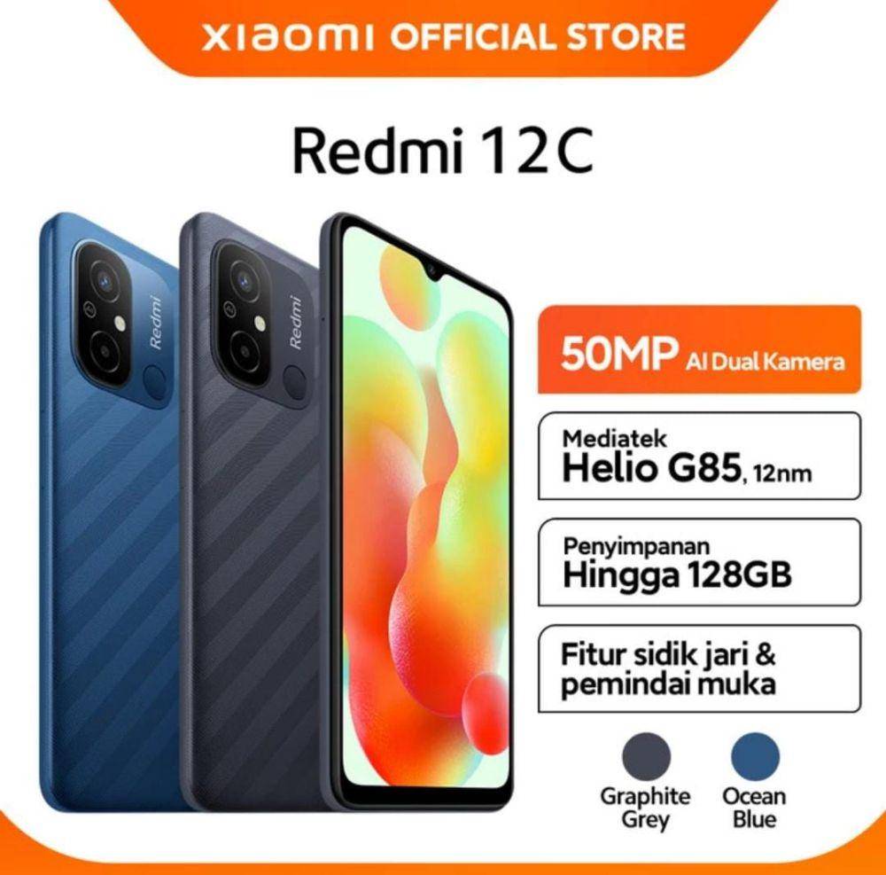 Redmi 12C (tokopedia.com/Xiaomi Official store)