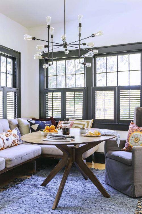 Breakfast nook gaya modern (housebeautiful.com)