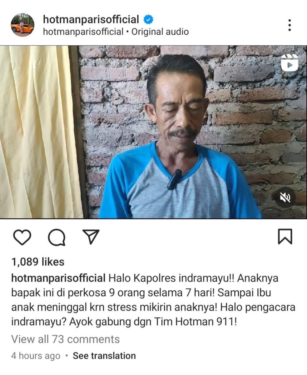 Viral Video Seorang Ayah Sebut Anaknya Diperkosa 9 Pemuda di Cianjur