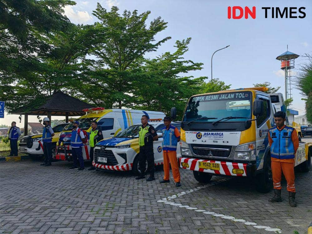 Apel siaga jelang Nataru 2023 oleh PT JSN. (IDN Times/Larasati Rey)