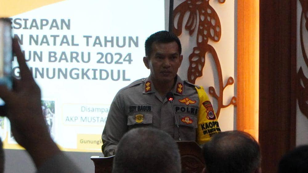 Kapolres Gunungkidul, AKBP Edy Bagus Sumantri.(Dok.Diskominfo Gunungkidul)