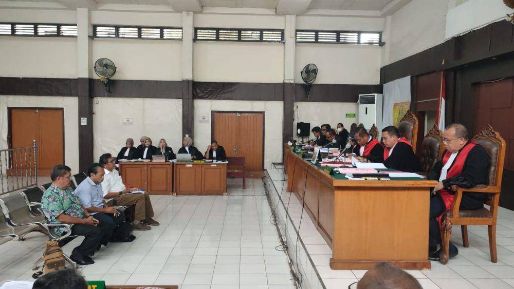 Sidang lanjutan dugaan korupsi kasus akuisisi saham PT SBS oleh PT BA melalui PT BMI (Dok: istimewa)