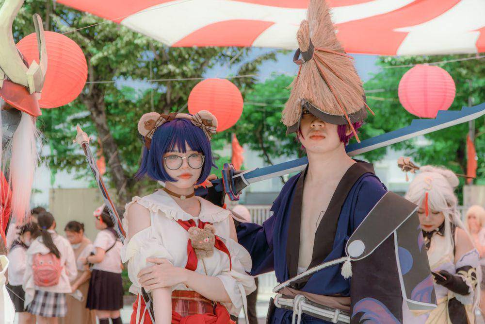 ilustrasi karakter fiksi anime (pexels.com/Quyn Phạm)