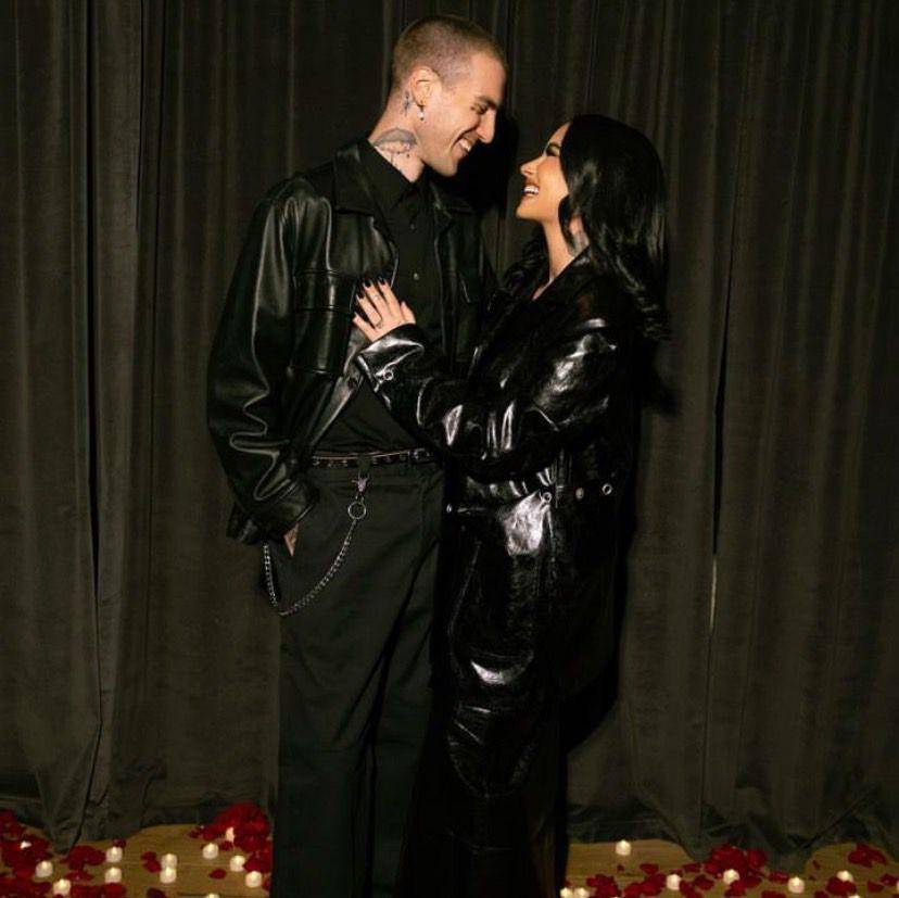 potret Jordan Lutes dan Demi Lovato (instagram.com/ddlovato)
