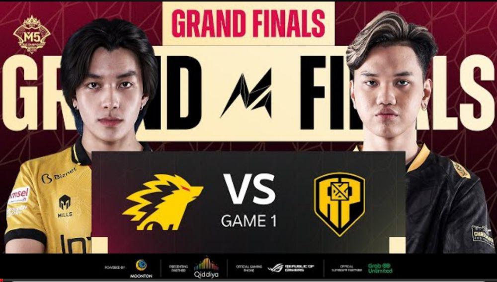 ONIC Dipukul Mundur di M5, AP Bren Jadi Juara Pertama