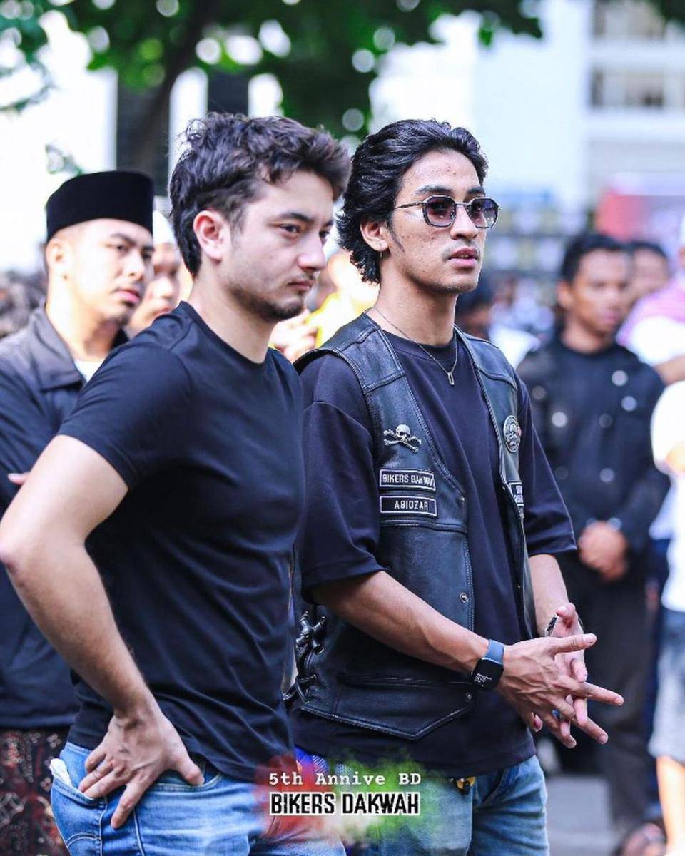 potret Abidzar pada anniversary ke-5 Bikers Dakwah (instagram.com/abidzar73)
