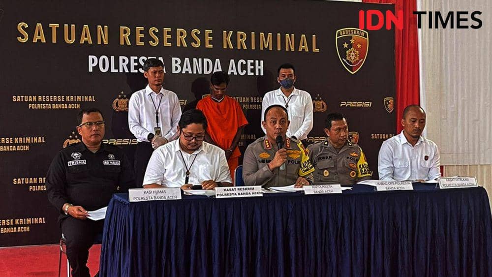 Polresta Banda Aceh ungkap kasus dugaan tindak pidana penyelundupan orang dari Bangladesh ke Aceh. (IDN Times/Mhd Saifullah)