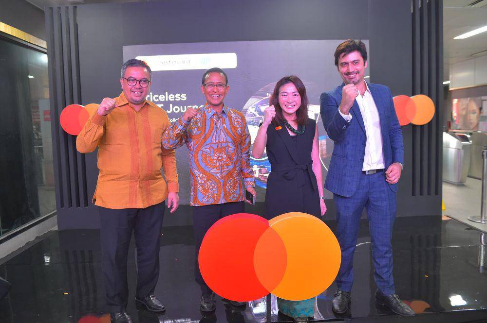 MRT Jakarta dan Mastercard Umumkan Kerja Sama Penamaan Stasiun dan Metode Pembayaran Nontunai. (dok. Humas MRT Jakarta)