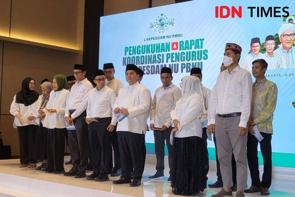 Erick Thohir Tepis Anggapan Cari Jabatan di PBNU