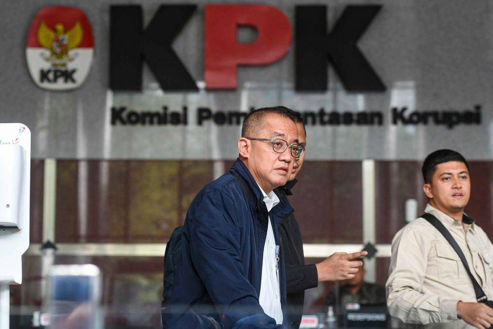 Direktur Jenderal Administrasi Hukum Umum (AHU) Kementerian Hukum dan Hak Asasi Manusia (Kemenkumham) Cahyo Rahardian Muzhar. (ANTARA FOTO/Muhammad Adimaja)