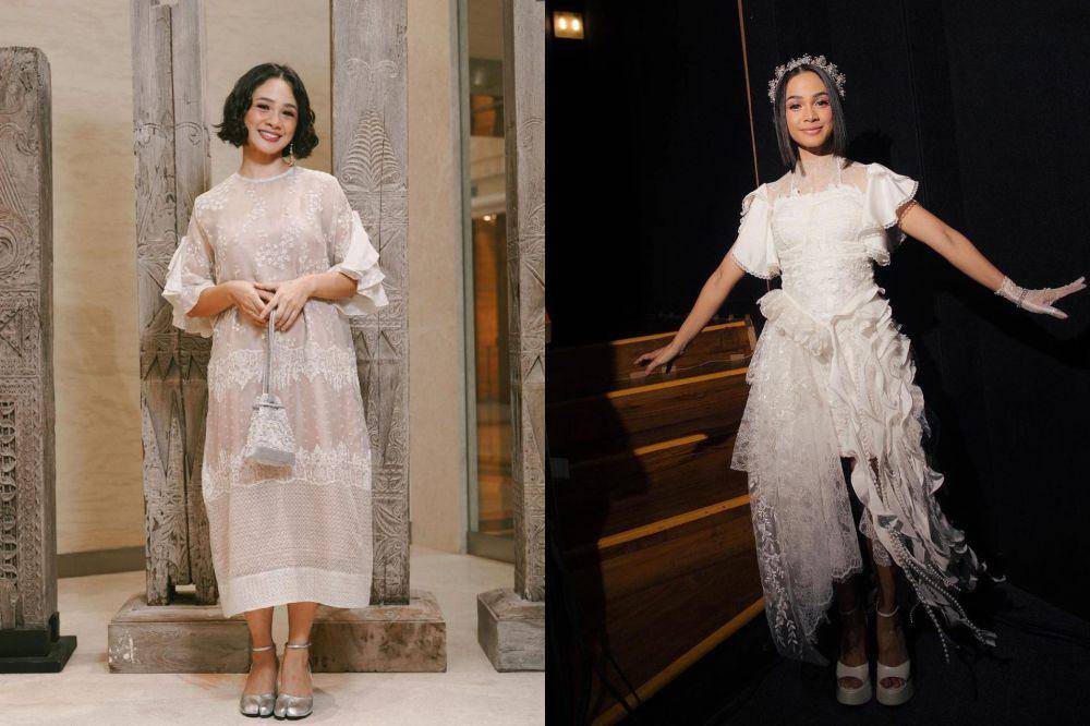 OOTD warna putih ala Andien Aisyah (instagram.com/andienaisyah)