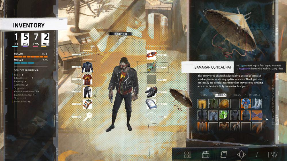 Gameplay Disco Elysium. (dok. ZA/UM/Disco Elysium)