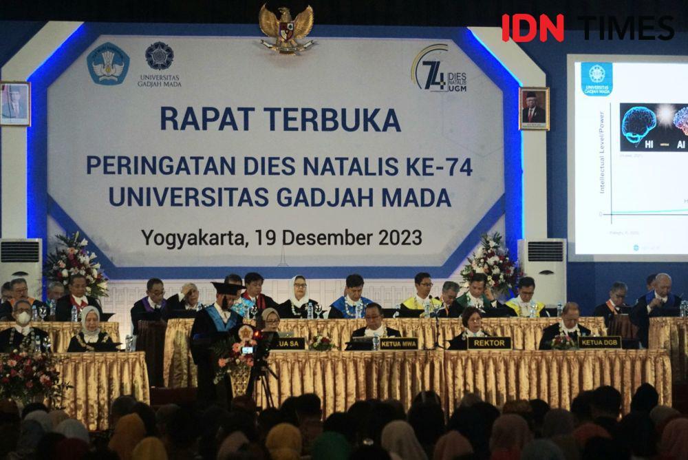 Presiden Jokowi Tak Beri Sambutan Peringatan Dies Natalis ke-74 UGM