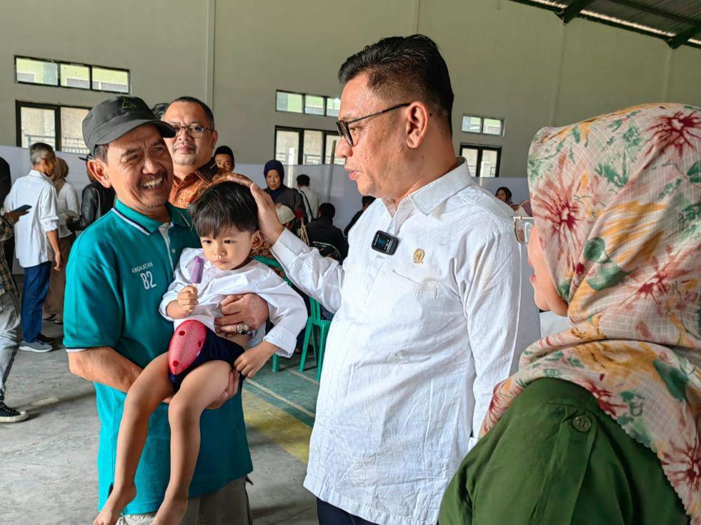 Gelar Sunatan Massal, Anggota DPR Ini Penuhi Aspirasi Masyarakat