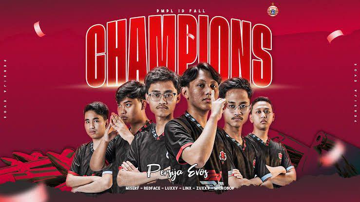 Persija Evos juara PMPL Indonesia Fall 2023 (persija.id)