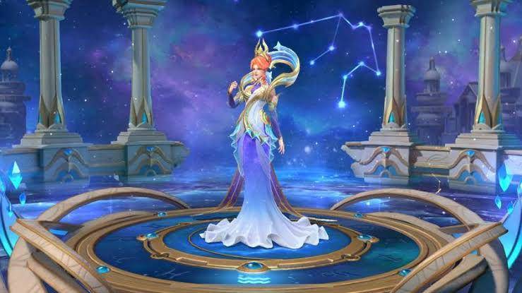 Aurora skin Aquarius (dok. Moonton/Mobile Legends: Bang Bang)