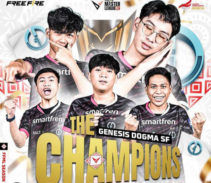 Genesis Dogma juara FFML season 7 (instagram.com/ff.esports.id)