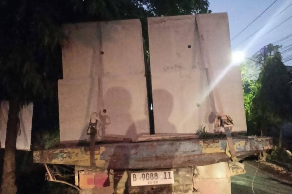 Kondisi kendaraan yang dikendarai saksi (Dok.IDN Times/istimewa)