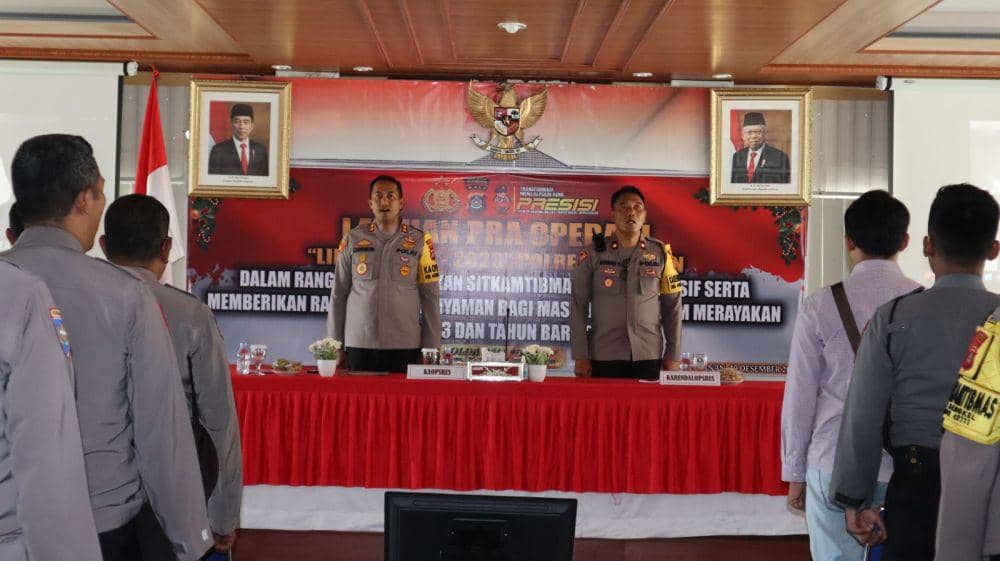 Polres Tabanan Siagakan 115 Personel Selama Nataru