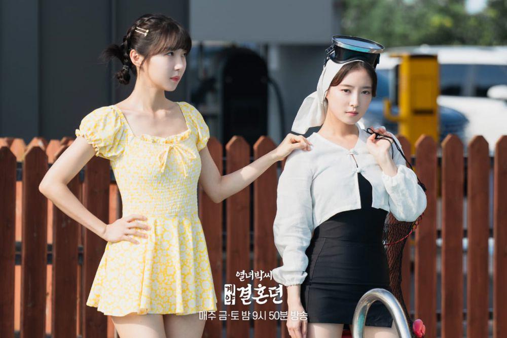Joo Hyun Young dan Lee Se Young di The Story of Park's Marriage Contract (twitter.com/mbcdrama_pre)
