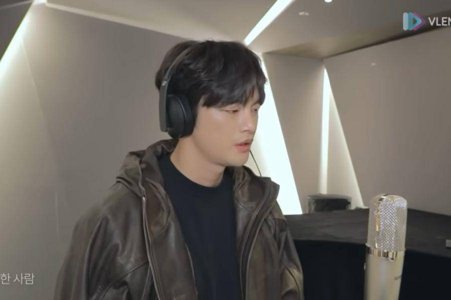 potret Seo In Guk menyanyikan OST Death's Game (dok. VLENDING 블렌딩/Death's Game OST)