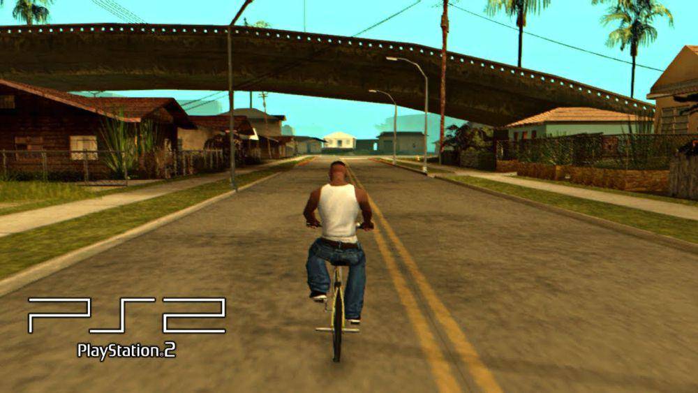 gameplay GTA: San Andreas PS2 (youtube.com/BenedictPlays)