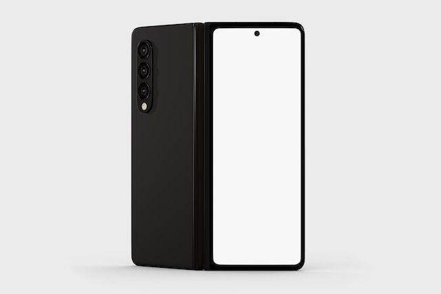 ilustrasi foldable phone (unsplash.com/Mediamodifier)
