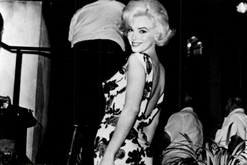 Marilyn Monroe di lokasi syuting Something's Got to Give pada tahun 1962 (commons.wikimedia.org/Eureka Humboldt Standard)