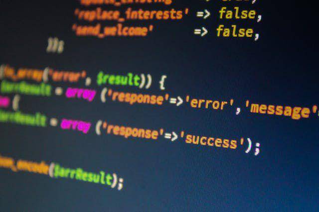 ilustrasi coding bahasa pemrograman PHP (pexels.com/Pixabay)
