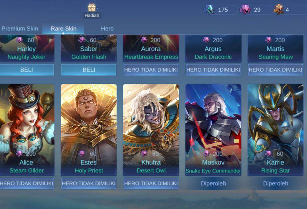 potret rare skin fragment (dok. Moonton/Mobile Legends)