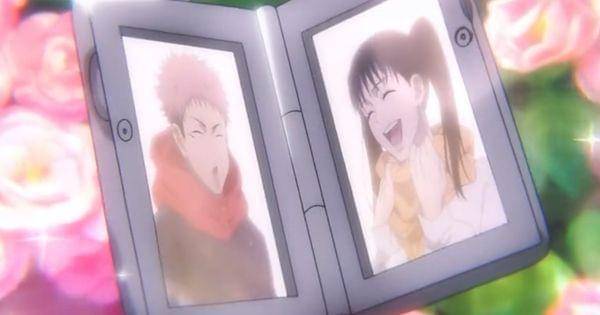 Foto Yuji dan Takada dalam kalung liontin Todo ( Dok. Mappa / Jujutsu Kaisen 2 )