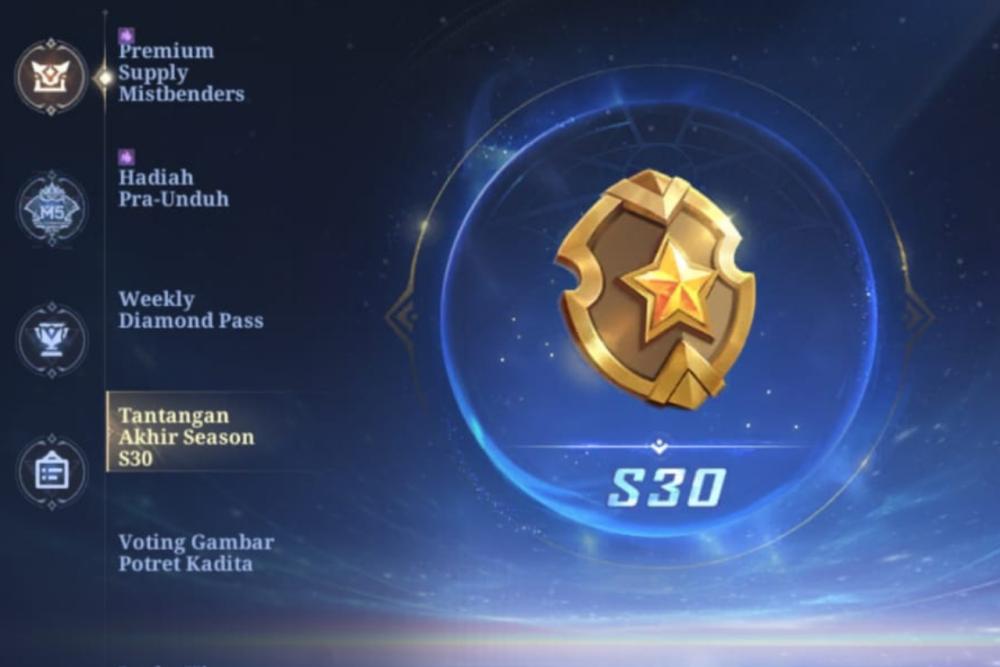 Tantangan Akhir Season S30 MLBB, Dapatkan Star Safety Card