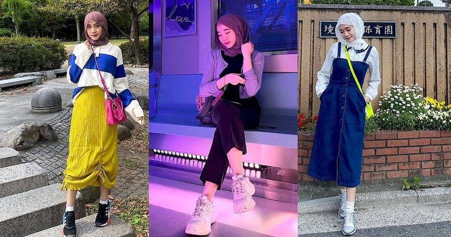 8 Ide Mix and Match Sneakers Untuk Liburan Ala Marinanda Azahra