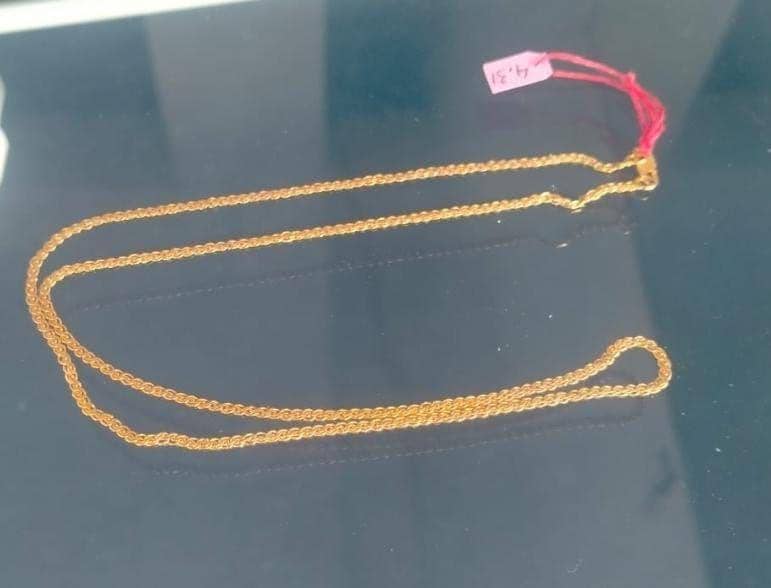 Kalung emas yang dicuri pria di Tana Toraja/Istimewa
